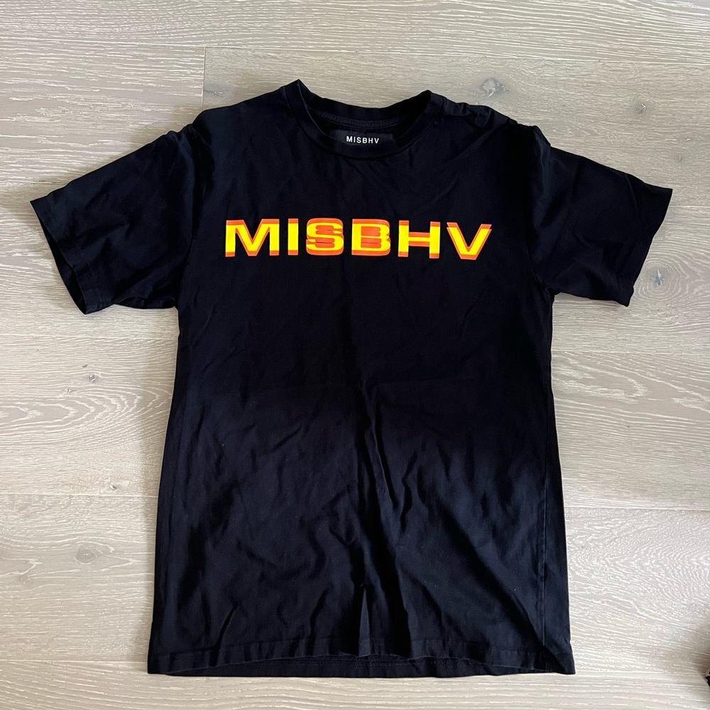 MISBHV Black Short Sleeve Tee